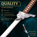 Miecz Yasuo inspirowany League of Legends z Pochwą 109 cm JT6606-B - 3